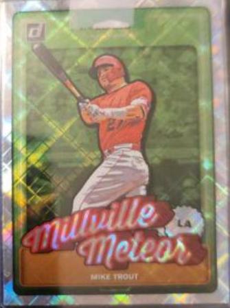 Mike Trout #N3 Baseball Cards 2019 Panini Donruss Nicknames