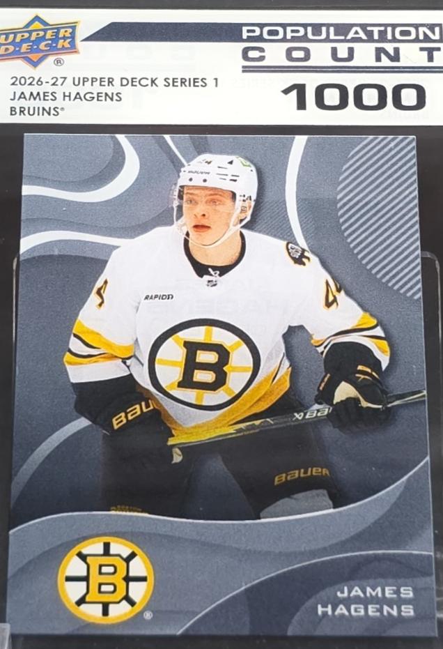 James Hagens #PC-29 2026 Upper Deck Population Count Hockey