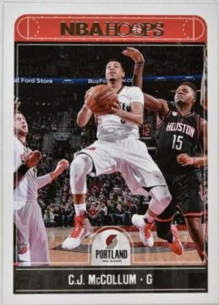 C.J. McCollum #227 Basketball Cards 2017 Panini Hoops