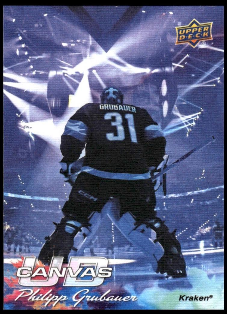 Philipp Grubauer #C-18 2026 Upper Deck UD Canvas Hockey
