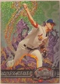 Andy Benes #228 Baseball Cards 1997 Metal Universe