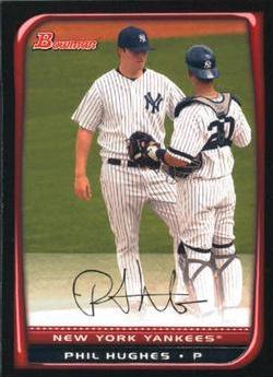 Phil Hughes #58 Baseball Cards 2008 Bowman