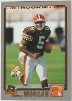 Quincy Morgan #315 Football Cards 2001 Topps