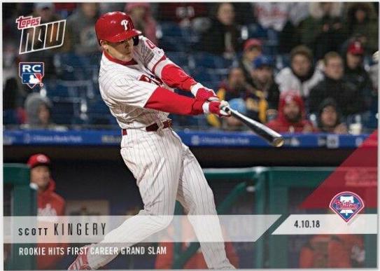 Scott Kingery #63 Baseball Cards 2018 Topps Now