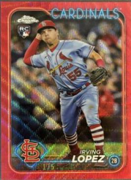 Irving Lopez [Red Wave Refractor] #95