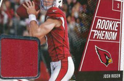 Josh Rosen #2 Football Cards 2018 Donruss Rookie Phenom Jersey