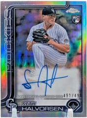 Seth Halvorsen [Refractor] #RA-SH Prices | 2025 Topps Chrome
