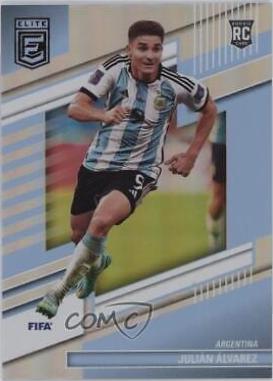 Julian Alvarez #17 Soccer Cards 2022 Panini Donruss Elite FIFA