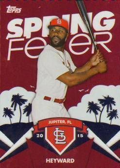 Jason Heyward #SF-45 Baseball Cards 2015 Topps Spring Fever