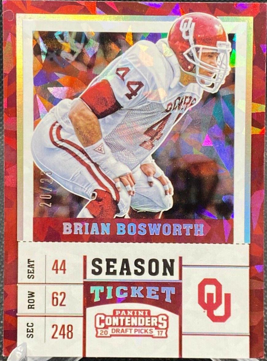 Brian Bosworth [Cracked Ice] #16