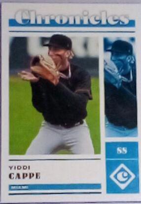Yiddi Cappe #7 Baseball Cards 2023 Panini Chronicles