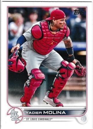 Yadier Molina #205 Baseball Cards 2022 Topps