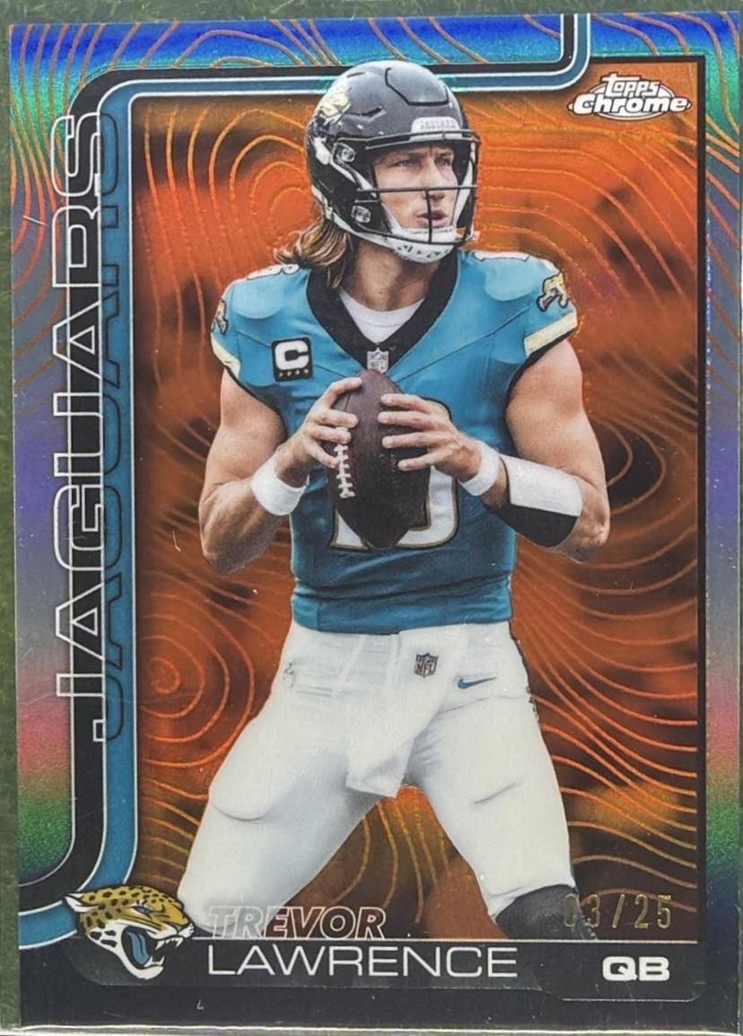 Trevor Lawrence [Orange Etch Variation] #138
