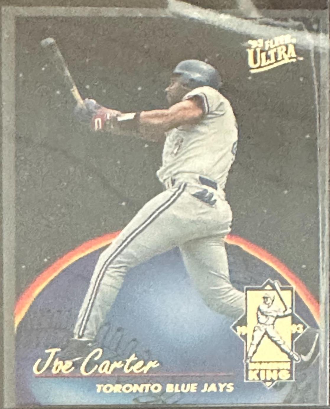 Joe Carter #7 Baseball Cards 1993 Ultra Home Run Kings