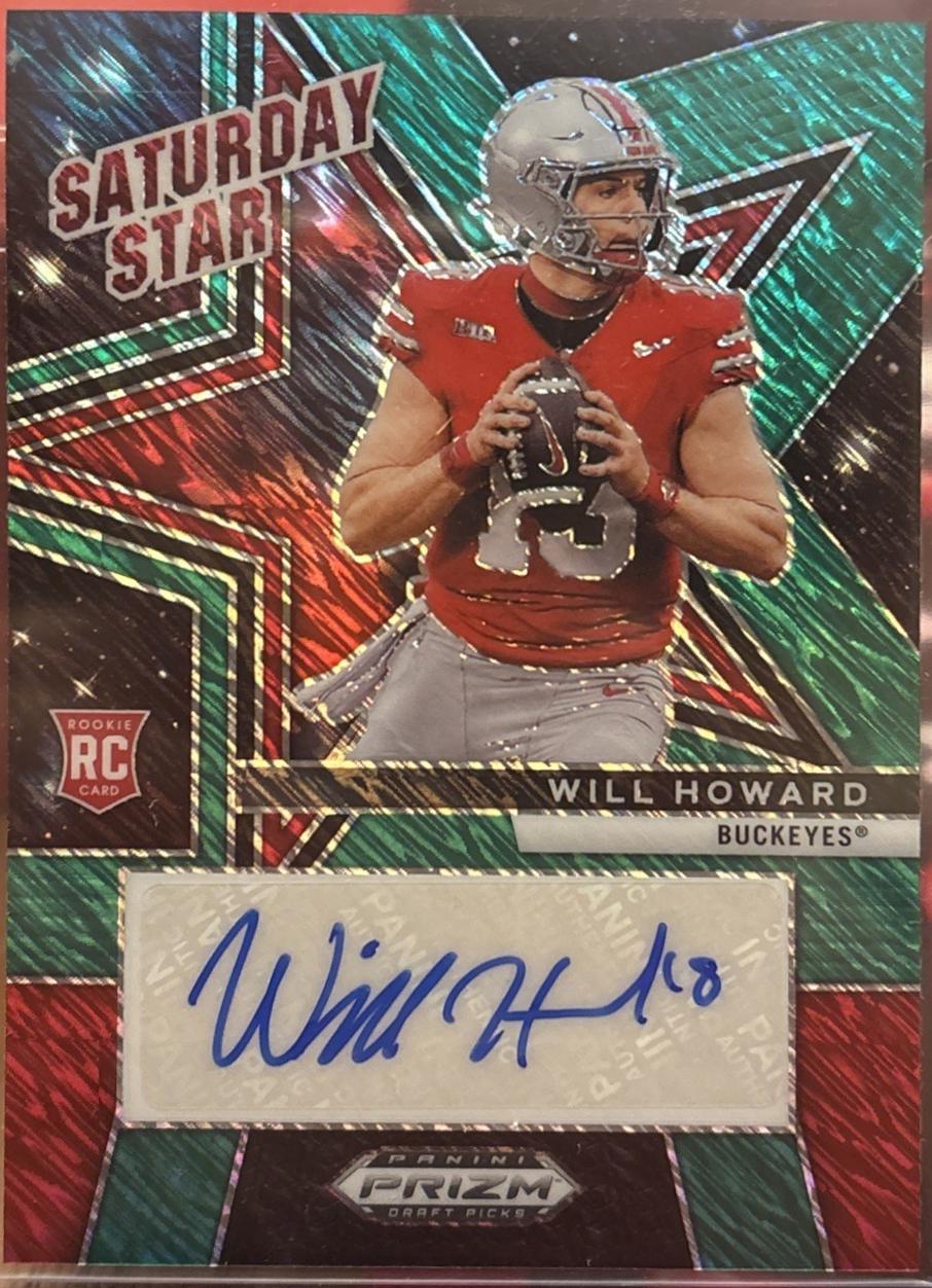 Will Howard [Green Shimmer] #SSS-WHD