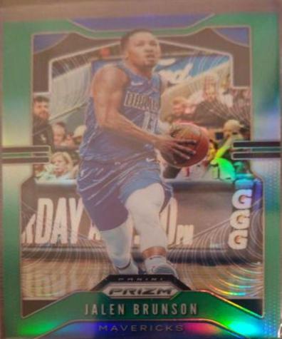 2019 Jalen Brunson [Green Prizm] #78