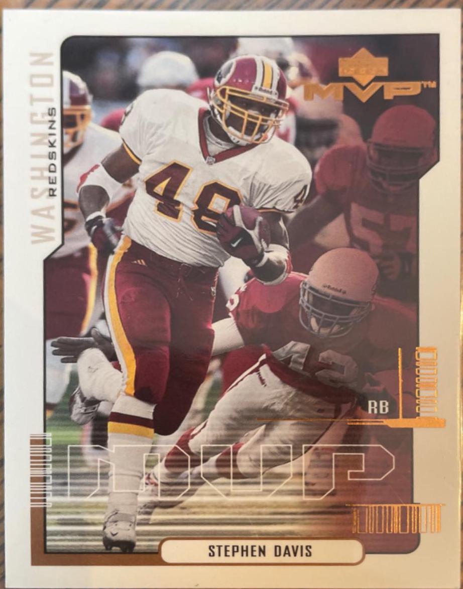Stephen Davis #182 2000 Upper Deck MVP Football
