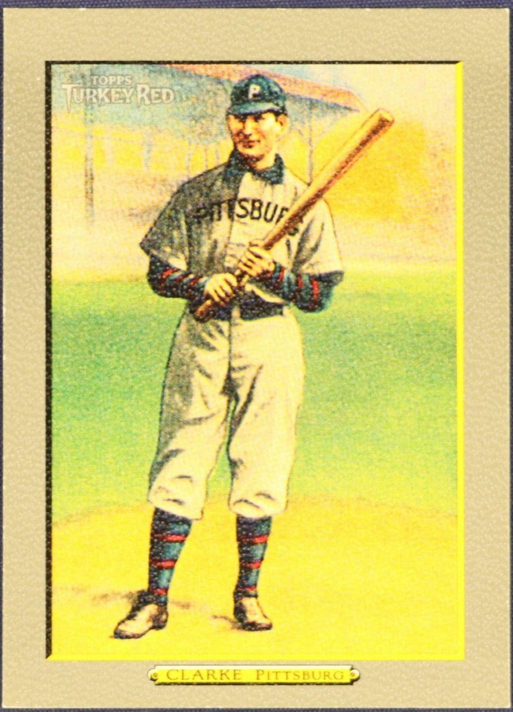 Fred Clarke #8 Baseball Cards 2005 Topps Turkey Red