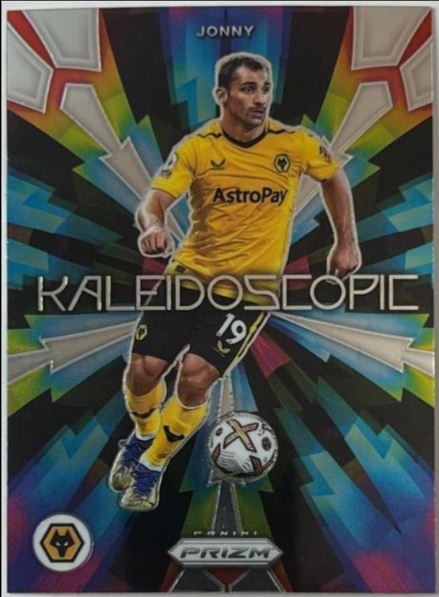 Jonny #29 Soccer Cards 2022 Panini Prizm Premier League Kaleidoscopic