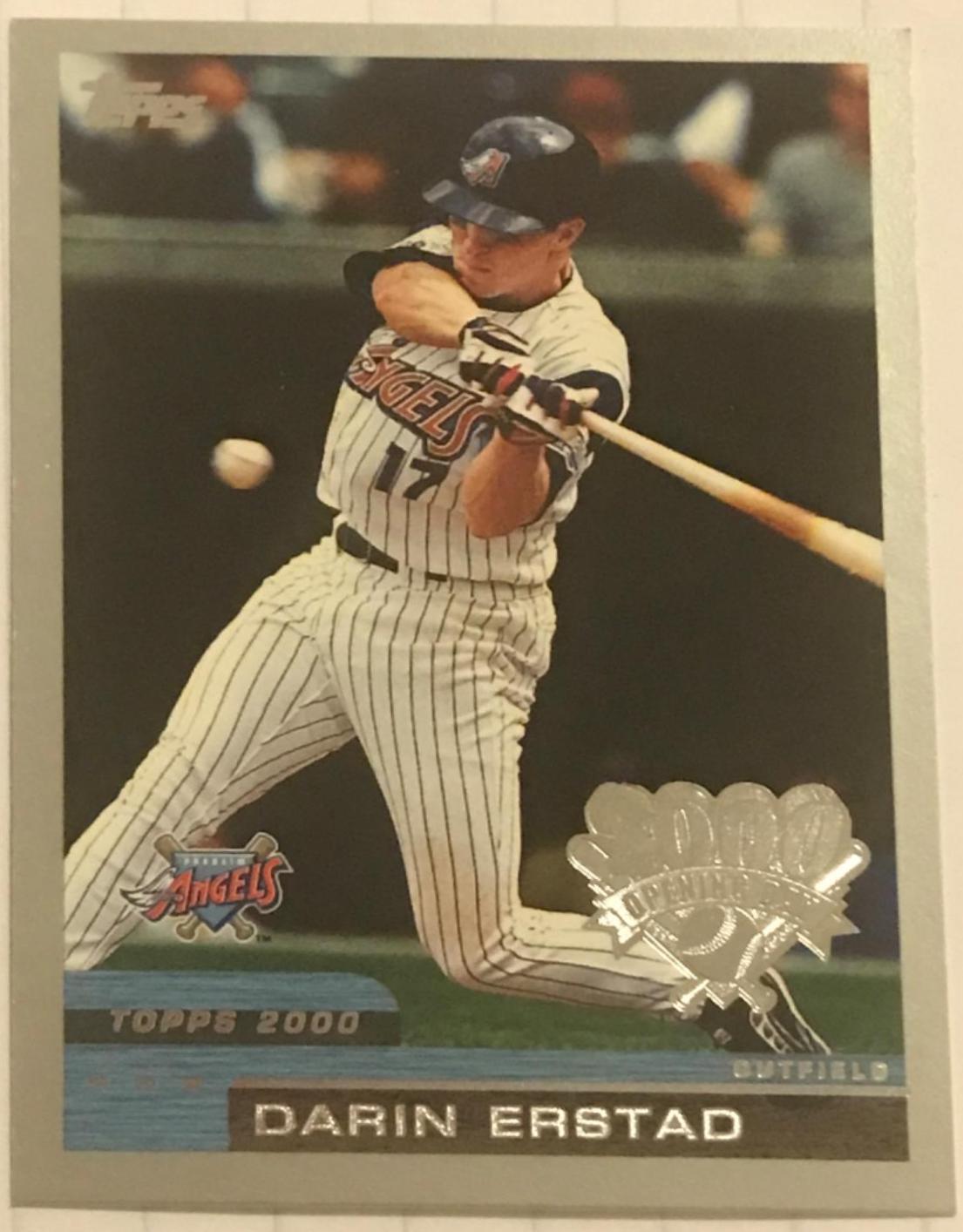 Darin Erstad #12 Baseball Cards 2000 Topps Opening Day