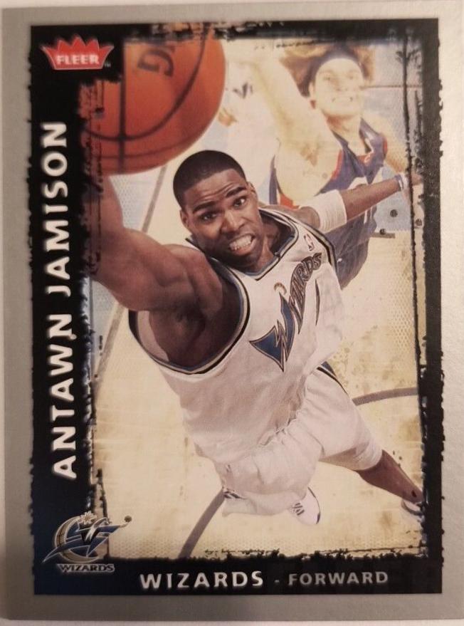 Antawn Jamison #32 Basketball Cards 2008 Fleer