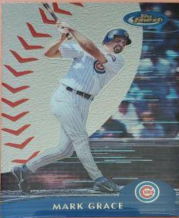 Mark Grace #13 Baseball Cards 2000 Finest