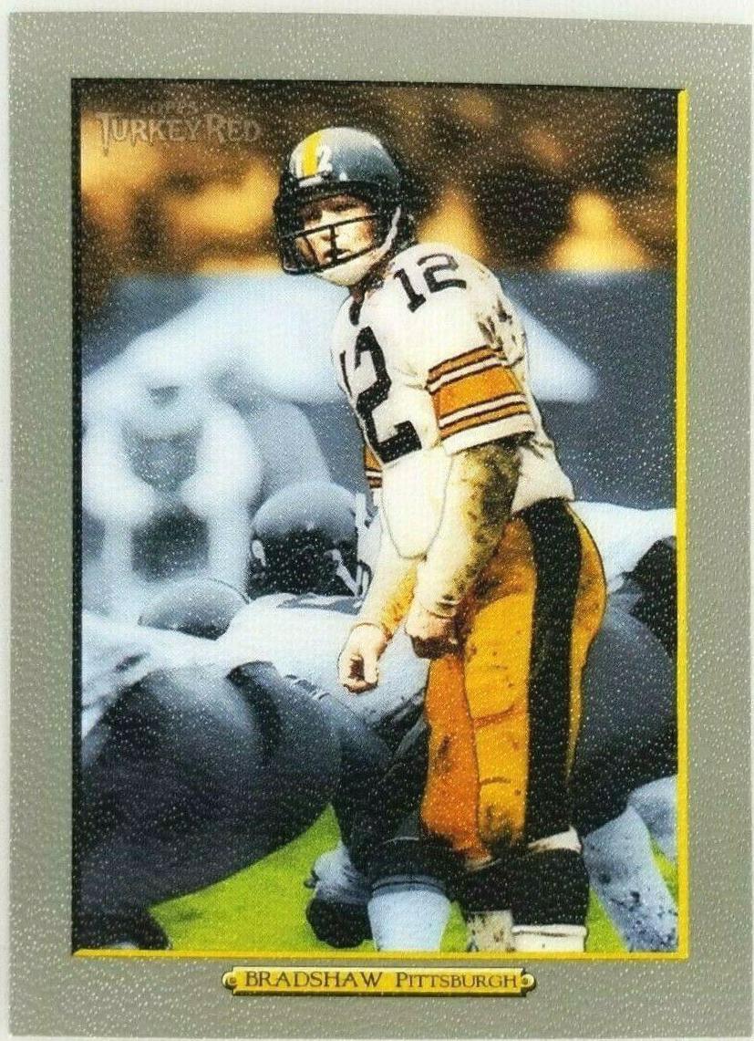 Terry Bradshaw #240 2005 Topps Turkey Red Football