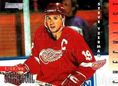Steve Yzerman #240 Hockey Cards 1996 Donruss
