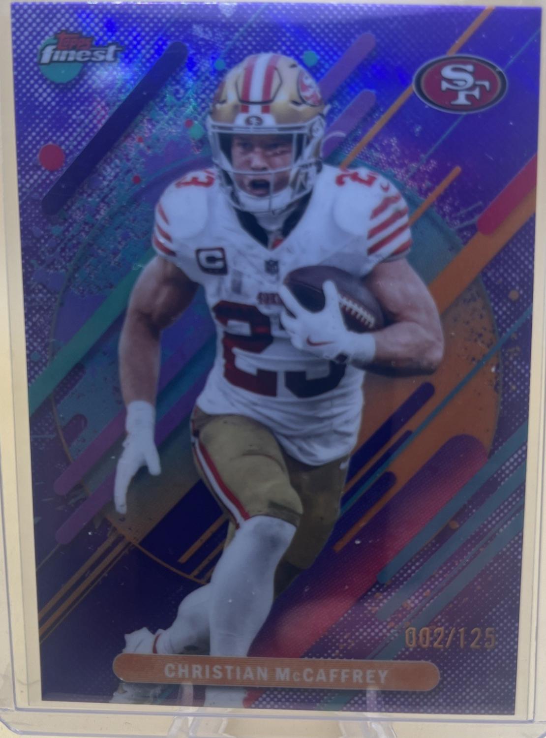 Christian McCaffrey [Purple Refractor] #257