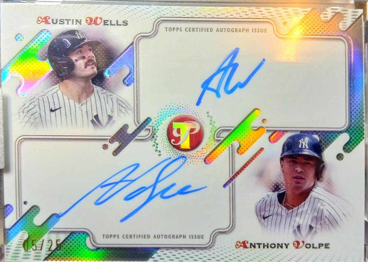 Anthony Volpe / Austin Wells #PPDA-AW Prices | 2025 Topps Pristine 