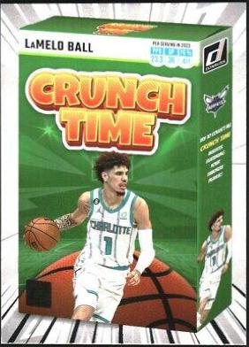 LaMelo Ball #5 Basketball Cards 2023 Panini Donruss Crunch Time