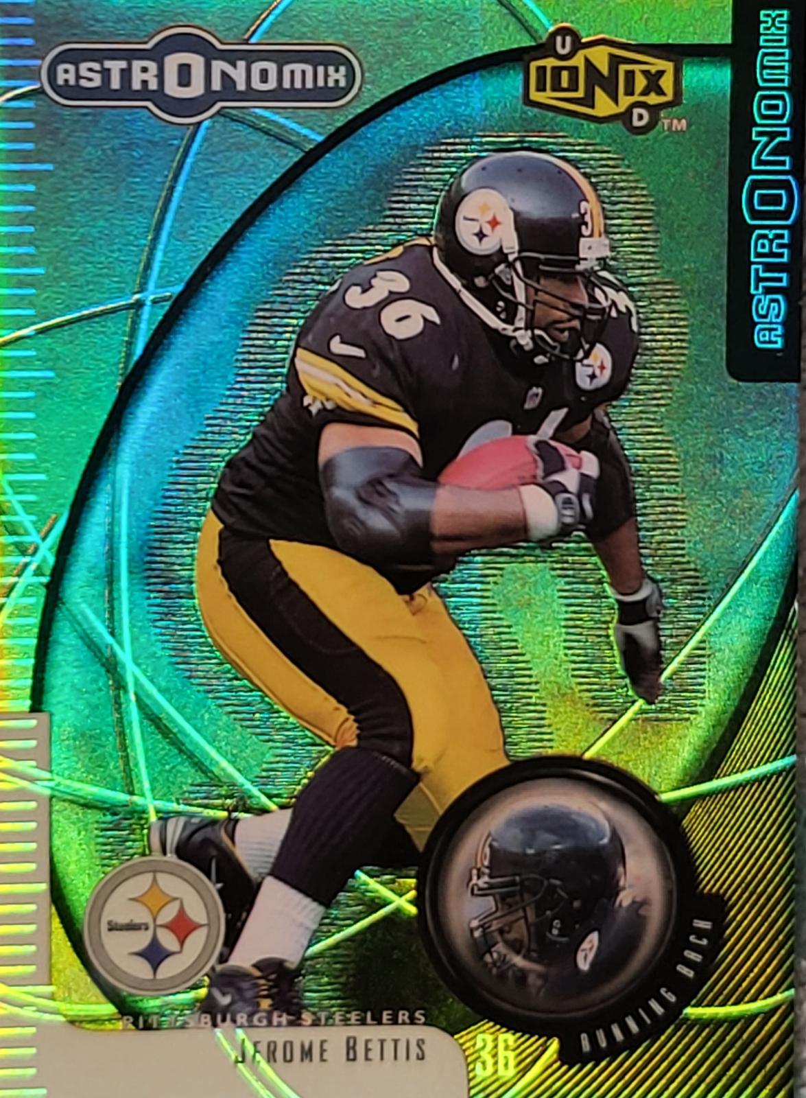 Jerome Bettis #A17 Football Cards 1999 UD Ionix Astronomix