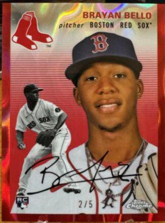 Brayan Bello [Red Lava Refractor] #98