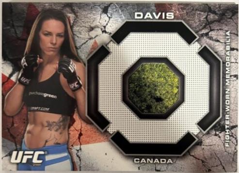 Alexis Davis #BR-AD Ufc Cards 2013 Topps UFC Bloodlines Relics