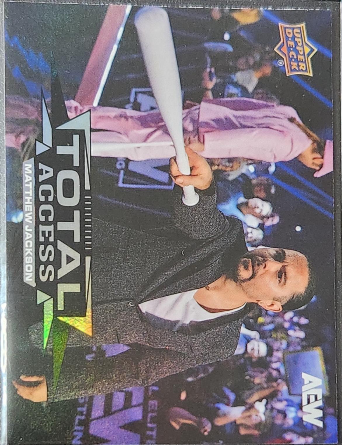 Matthew Jackson #TA-13 Wrestling Cards 2025 Upper Deck AEW Total Access