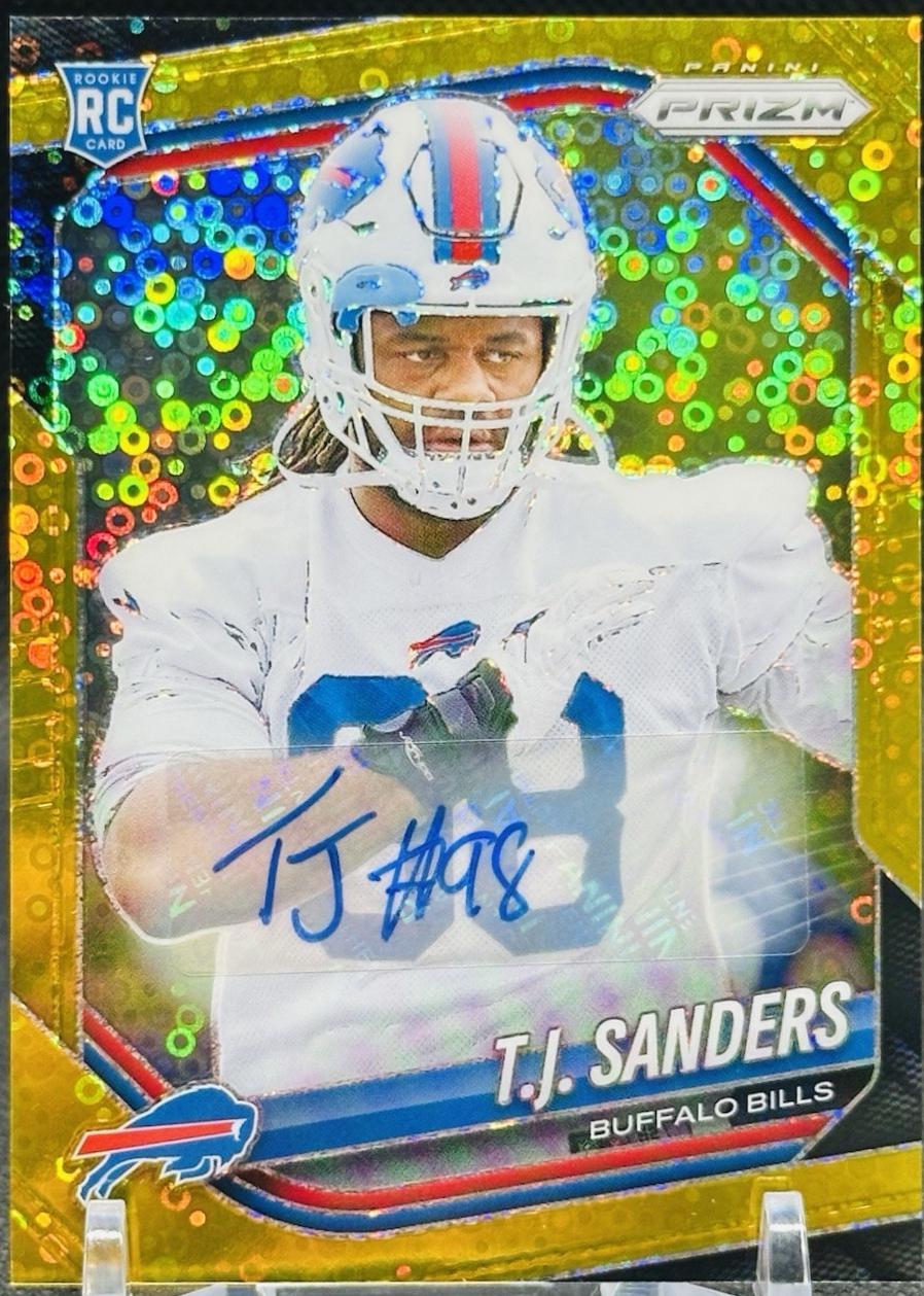 T.J. Sanders [Autograph Gold] #338