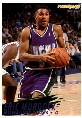 Eric Murdock #132 Basketball Cards 1994 Fleer