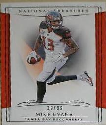 Mike Evans #90 2018 National Treasures Football