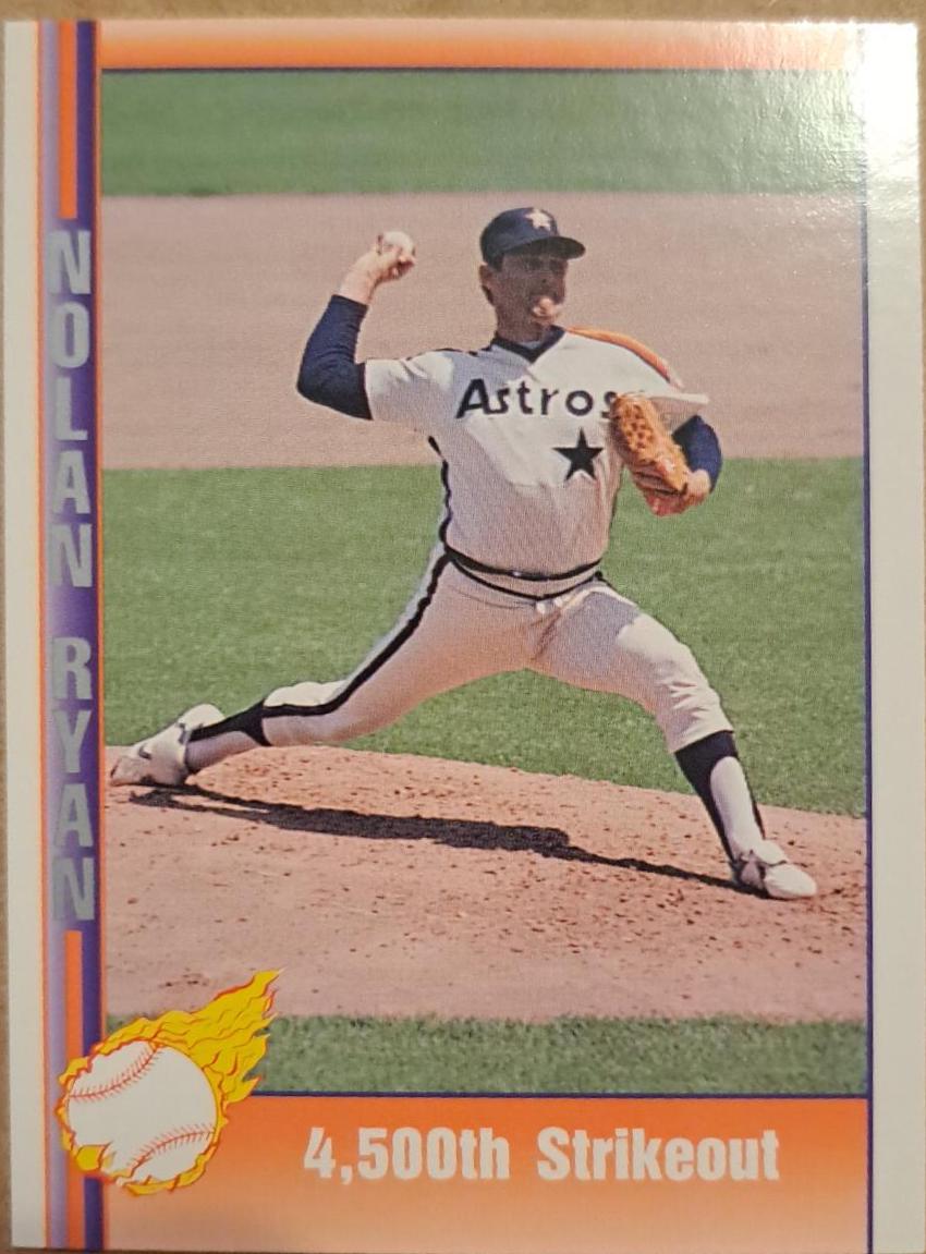 Nolan Ryan #155 1991 Pacific Nolan Ryan Baseball