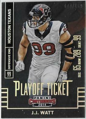 J.J. Watt [Playoff Ticket] #94