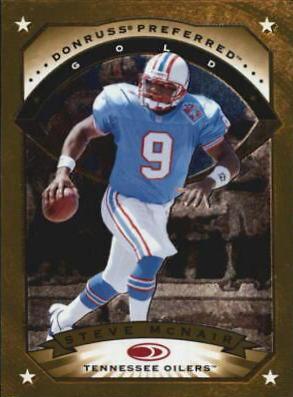 Steve McNair #22 Football Cards 1997 Donruss Preferred