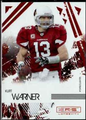 Kurt Warner #1 Football Cards 2009 Panini Donruss Rookies & Stars