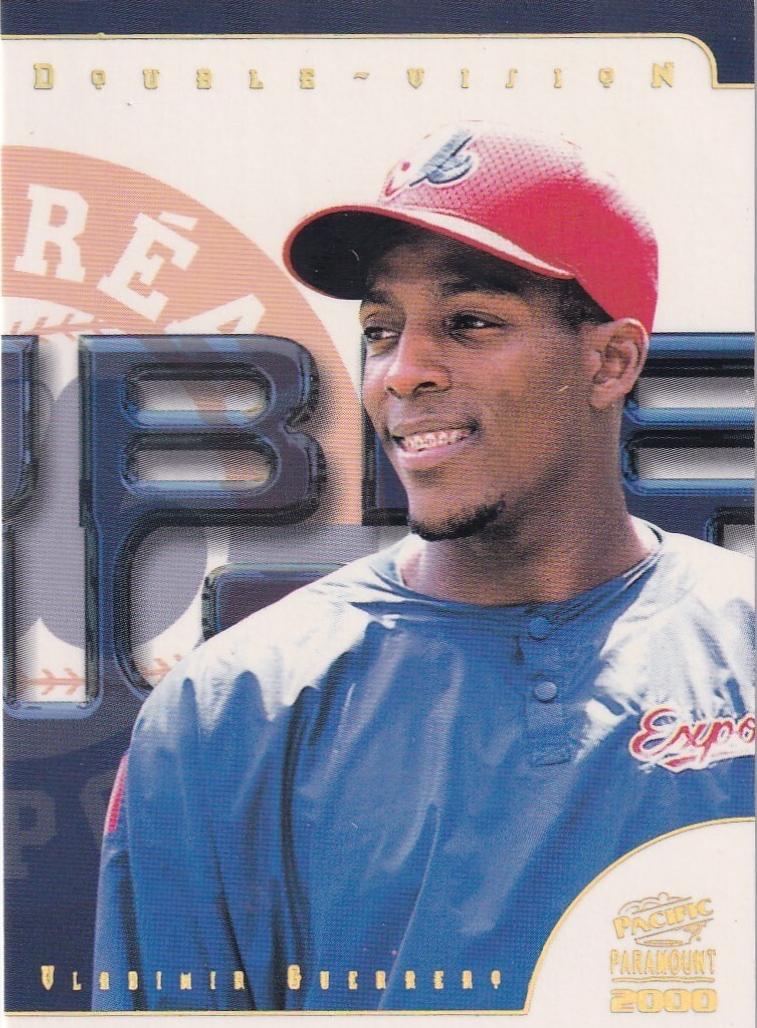 Vladimir Guerrero #27 Baseball Cards 2000 Pacific Paramount Double Vision