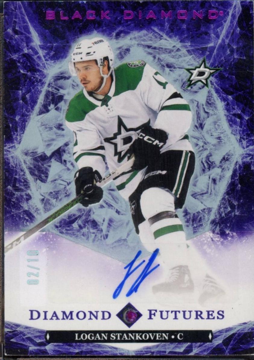 Logan Stankoven [Purple Diamond Relic] #BDF-LS