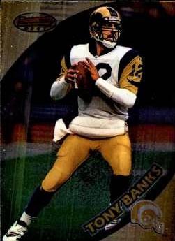 Tony Banks #11 Football Cards 1997 Bowman's Best