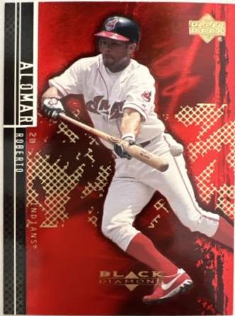 Roberto Alomar #14 Baseball Cards 2000 Upper Deck Black Diamond Rookie Edition