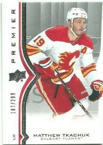 Matthew Tkachuk #4 Hockey Cards 2020 Upper Deck Premier