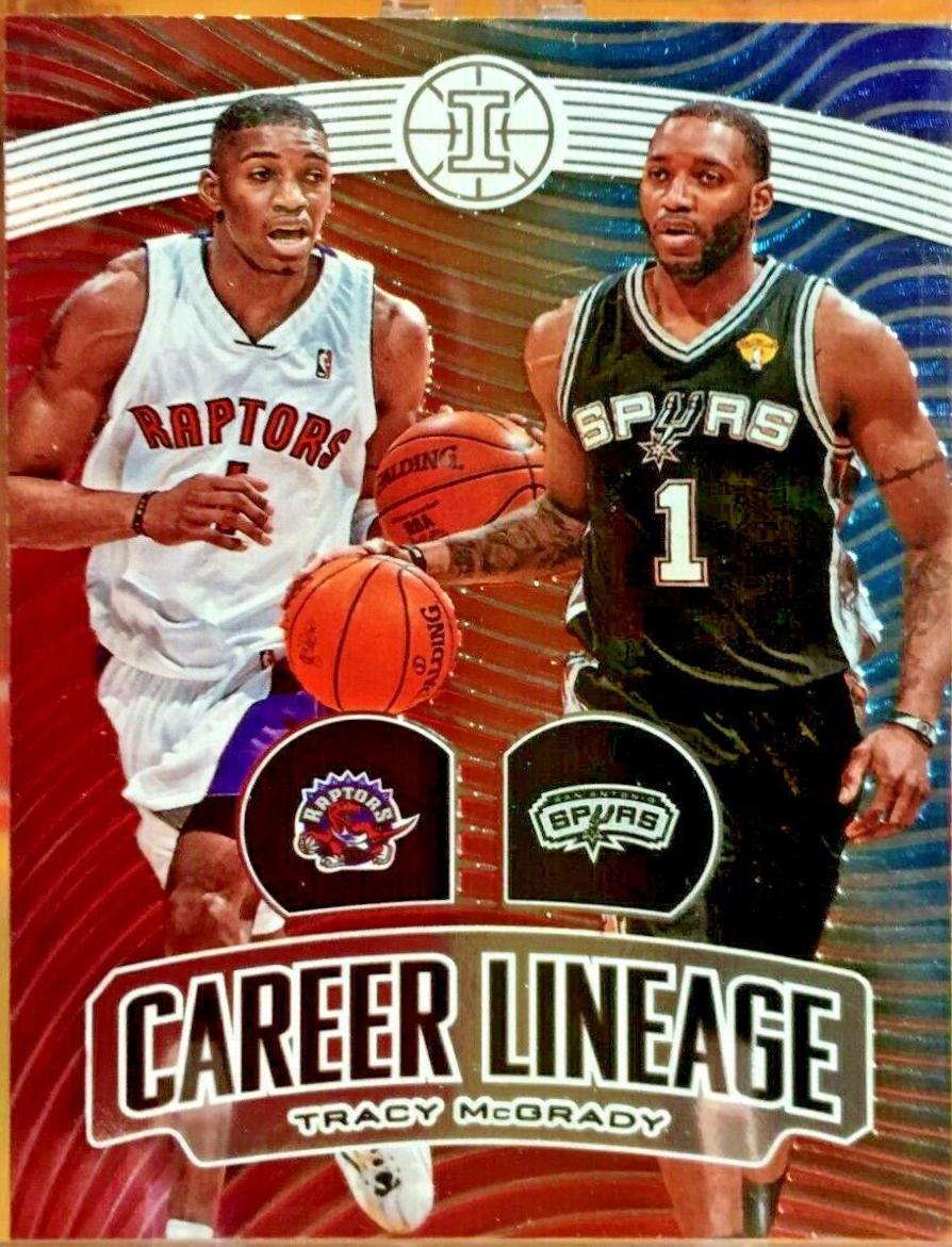 Tracy McGrady #6 Basketball Cards 2019 Panini Illusions Career Lineage