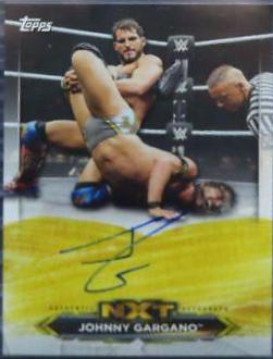 Johnny Gargano #A-JG Wrestling Cards 2020 Topps WWE NXT Roster Autographs