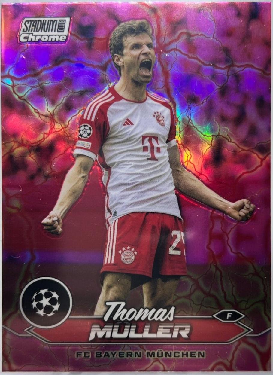 Thomas Muller #25 2023 Topps Stadium Club Chrome UEFA